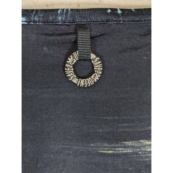 Save The Queen Womens Small Blouse Top Multicoloured Floral Drawstring Hem - Picture 6 of 9